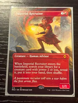 Wizards of the Coast Imperial Recruiter MH2 Borderless 314 MINT - Image 1