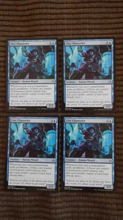 Magic: the Gathering / MtG Flux Channeler x4 War of the Spark - Image 1