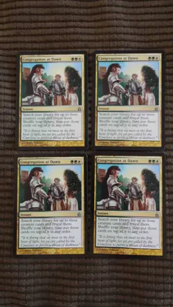 Magic: the Gathering / MtG Congregation at Dawn x4 Ravnica - Image 1
