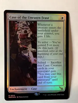 Case of the Uneaten Feast 10 Murders at Karlov Manor MTG - Foil NM - Image 1