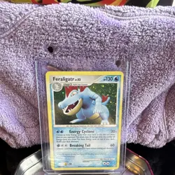 Feraligatr 8/123 Mysterious Treasures Holo - Image 1