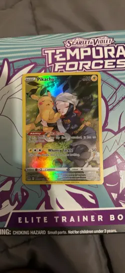 The Pokemon Company Pikachu TG05/TG30 Illustration Rare holo - Image 3