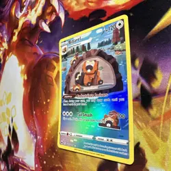 Pokemon Bibarel GG25/GG70 Crown Zenith: Galarian Gallery Holo Near Mint - Image 3