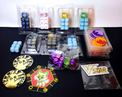 Pokemon TCG Dice And Token Lot - Image 1
