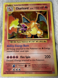 Charizard 11/108 Holo Rare XY Evolutions NM - Image 1