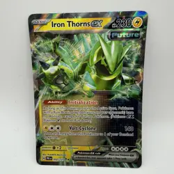 Pokemon TCG Iron Thorns ex 032/131 Prismatic Evolutions Double Rare NM - Image 1