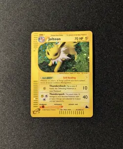 Pokemon SKYRIDGE - #H12/H32 Jolteon - Holo - ENG - SWIRL - Moderately Played - Image 3