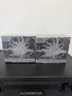 2x Pokemon TCG Pitch Black Pokemon Center Elite Trainer Box ETB - Sealed - Image 1