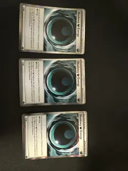 x3 Shadowy Darkness Energy 083/084 Near Mint Holo Rare Pitch Black Pokemon - Image 3