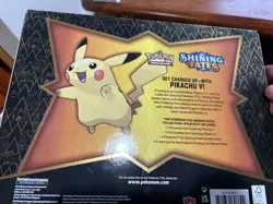 LOT Of 2 Pokemon TCG Shining Fates Collection Pikachu V Boxes New - Image 3