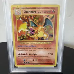Pokemon Charizard 11/108 XY Evolutions Holo PSA 7 - Image 2