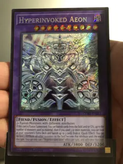 Yugioh: Chaos Origins - Hyperinvoked Aeon (Secret Rare) - CORI-EN033 - Image 1