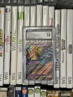Pokemon TCG Mimikyu ex Black Star Promo SVP004 Mimikyu ex cgc 10 - Image 1