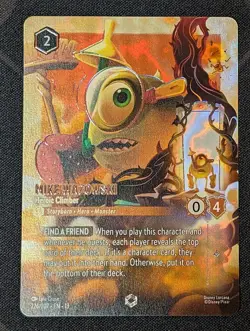 Enchanted Foil MIKE WAZOWSKI HEROIC CLIMBER 1x Disney Lorcana Attack of the Vine - Image 1