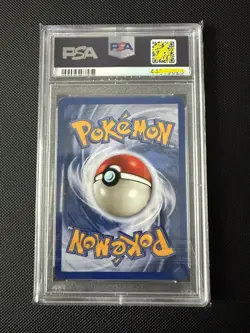 Pokemon PSA 9 Slowpoke 1st Edition 1999 #55 Fossil Card #55 WOTC - Vintage - Image 2
