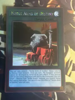 Yugioh: Noble Arms of Destiny - NKRT-EN022 - Platinum Rare - Limited Edition NM - Image 1