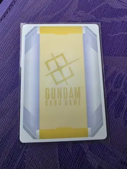 SEALED Gundam TCG Relena EX Resource EXRP-001 Card Promo Gundam Base Mobile Tour - Image 2