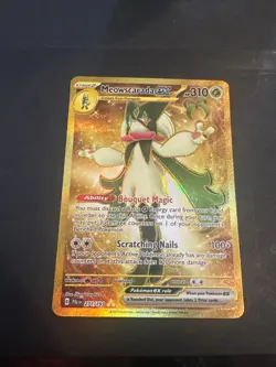 Pokemon Meowscarada EX Holo Card 271/193 Sv02: Paldea Evolved - Image 1