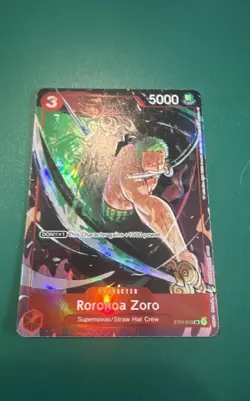 Roronoa Zoro (Gift Collection 2023) ST01-013 One Piece Promotion Cards Foil - Image 1