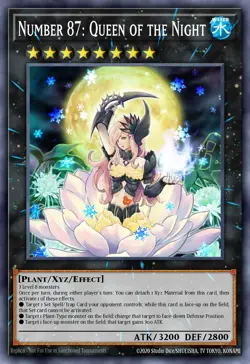 Number 87: Queen of the Night - MAGO-EN059 Rare | Yu-Gi-Oh! Card - Image 1