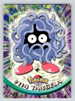 TANGELA #114 - Blue Logo - NON-HOLO - SERIES 2 - TOPPS POKEMON CARD - NM - Image 1
