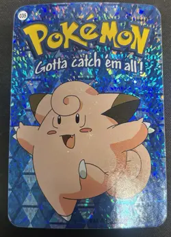 Clefairy #35 - Vintage Vending Machine Prism Sticker 2000 - Pokemon Card - Image 1