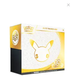 PRESALE - Pokemon TCG 30th Anniversary Celebrations ETB Elite Trainer Box - Image 2
