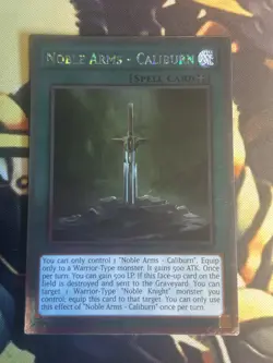 Yugioh: Noble Arms - Caliburn - NKRT-EN021 - Platinum - Limited Edition - NM - Image 1