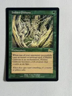 Magic the Gathering MTG Urza's Legacy HIDDEN GIBBONS - Image 1