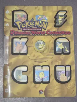 2000 Pokemon Pikachu World Collection Binder,,good condition,, *read* - Image 1