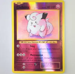 Pokemon TCG Clefairy 63/108 Reverse Holo XY Evolutions - Image 1
