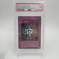 2002 Yugioh Spellbinding Circle - MRL-006 - Magic Ruler - PSA 7 1st Edition - Image 1