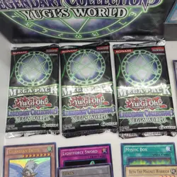 SEALED 3 Packs *READ* LEGENDARY COLLECTION 3 YUGI'S WORLD Special Box Set YuGiOh - Image 2