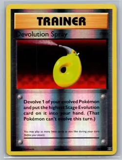 Pokemon Devolution Spray 76/108 Uncommon Evolutions Reverse Holo LP - Image 1