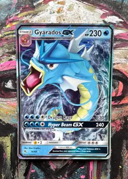 Gyarados GX 16/68 Hidden Fates Ultra Rare NM Pokemon TCG - Image 1