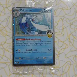Primarina 020/084 Sealed Promo Pitch Black Release Day Cosmo Holo 30th - Image 1