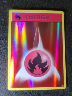 Pokemon - Evolutions - Fire Energy 92/108 Reverse Holo - Image 1