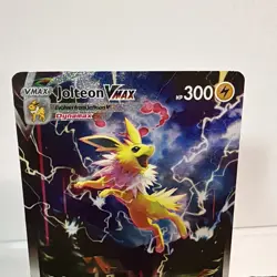 The Pokemon Company Pokemon TCG Jolteon VMAX SWSH184 Promo Holo EN 300 HP - Image 2