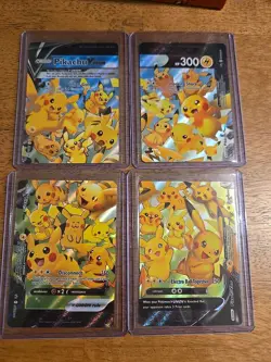 Pokemon TCG Pikachu V-Union SWSH139-142 Celebrations Promo Card Set - Image 1