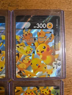 Pokemon TCG Pikachu V-Union SWSH139-142 Celebrations Promo Card Set - Image 3