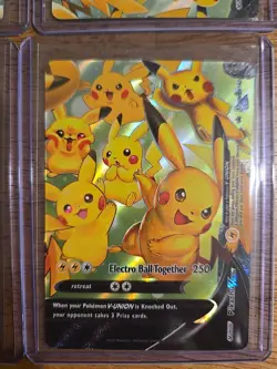 Pokemon TCG Pikachu V-Union SWSH139-142 Celebrations Promo Card Set - Image 5