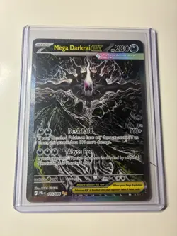 Mega Darkrai ex 116/084 Me05: Pitch Black Holo - Pokemon - Mint Condition - Image 1