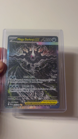 Mega Darkrai ex 116/084 Me05: Pitch Black Holo - Pokemon - Mint Condition - Image 2