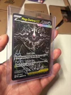 Mega Darkrai ex 116/084 Me05: Pitch Black Holo - Pokemon - Mint Condition - Image 3