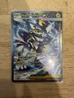 Pokemon TCG Mega Zeraora ex - 114/084 Pitch Black SIR - Image 1