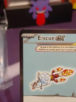 Eiscue ex 222/197 Special Illustration Rare Obsidian Flames Pokemon Near Mint - Image 2