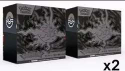 Pokemon Center Pitch Black ETB Elite Trainer Box Sealed PRE SALE x2 - Image 1