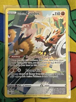Galarian Zapdos SWSH283 Pokemon TCG Sword & Shield Promo Cards Holo - Image 1