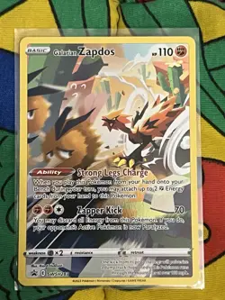 Galarian Zapdos SWSH283 Pokemon TCG Sword & Shield Promo Cards Holo - Image 2