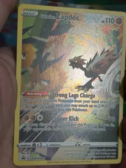 Galarian Zapdos SWSH283 Pokemon TCG Sword & Shield Promo Cards Holo - Image 3